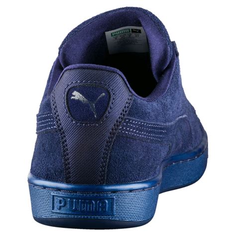 puma blue suede shoes men's.